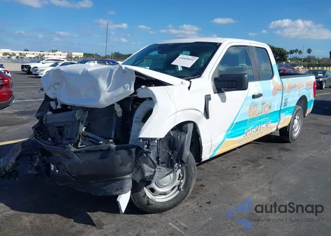 2023 Ford F-150 Xl из США, поврежденный, VIN 1FTEX1CB0PKF60992